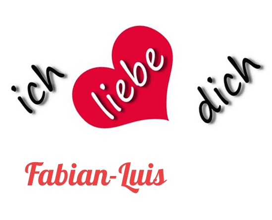 Bild: Ich liebe Dich Fabian-Luis