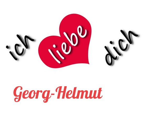 Bild: Ich liebe Dich Georg-Helmut