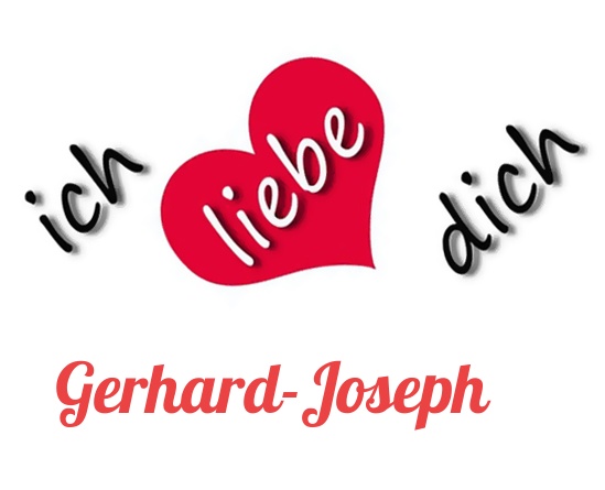 Bild: Ich liebe Dich Gerhard-Joseph