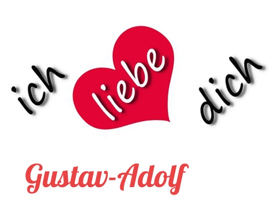 Bild: Ich liebe Dich Gustav-Adolf