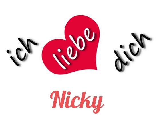 Bild: Ich liebe Dich Nicky