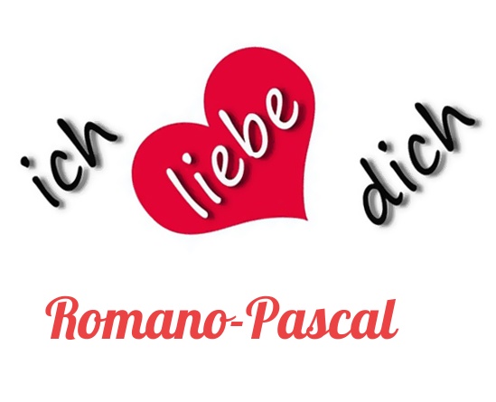 Bild: Ich liebe Dich Romano-Pascal