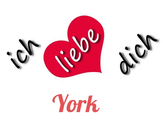 Bild: Ich liebe Dich York