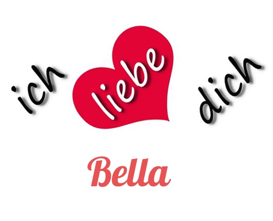 Bild: Ich liebe Dich Bella