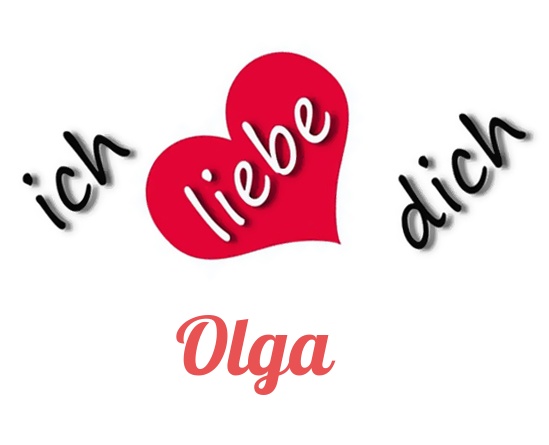 Bild: Ich liebe Dich Olga