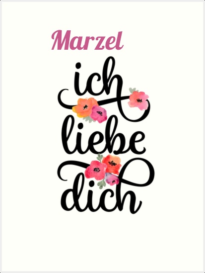 Marzel, Ich liebe Dich Bilder
