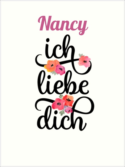Nancy, Ich liebe Dich Bilder