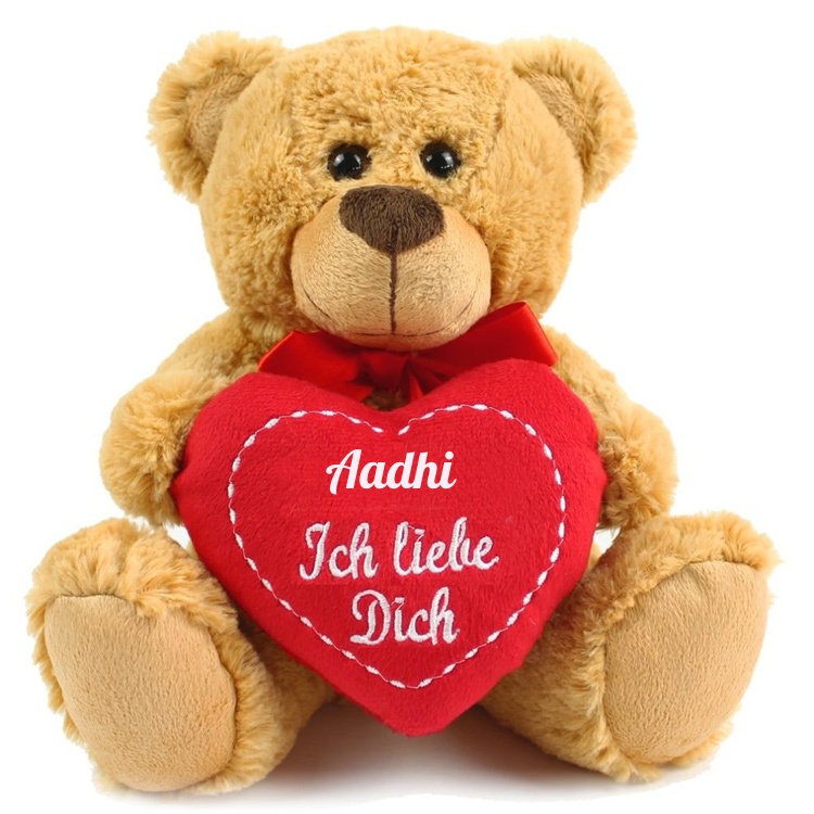 Name: Aadhi - Liebeserklrung an einen Teddybren