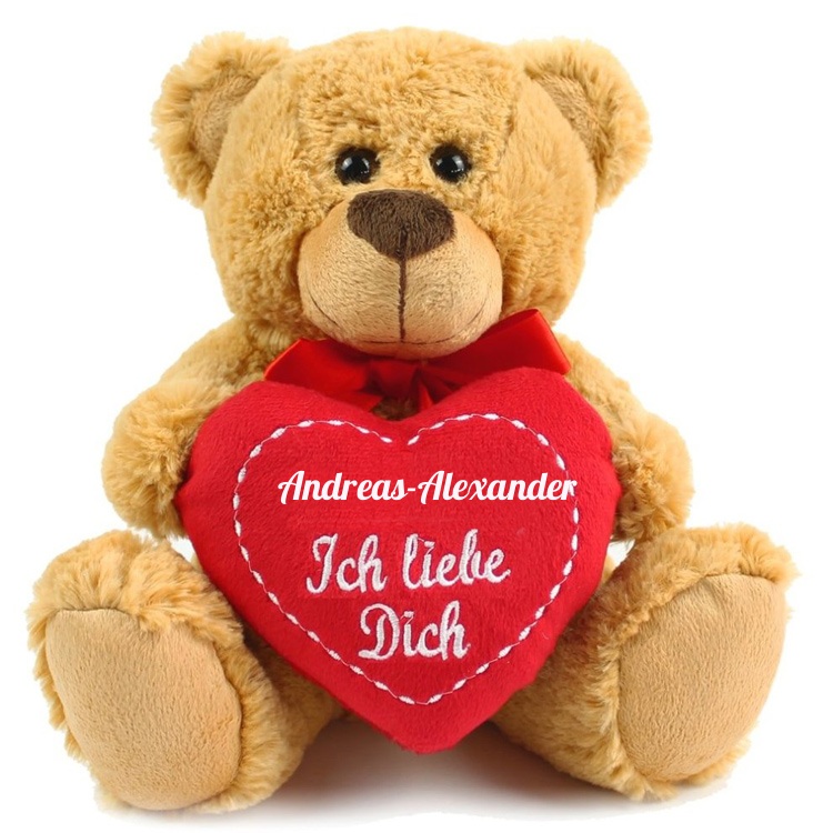 Name: Andreas-Alexander - Liebeserklrung an einen Teddybren