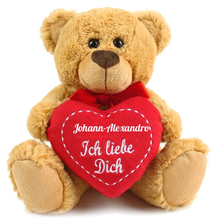 Name: Johann-Alexandro - Liebeserklrung an einen Teddybren