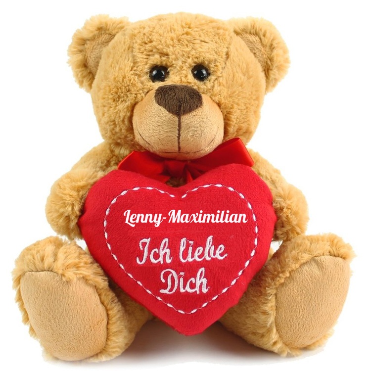 Name: Lenny-Maximilian - Liebeserklrung an einen Teddybren