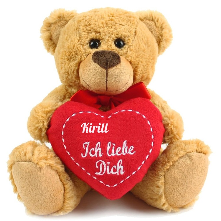 Name: Kirill - Liebeserklrung an einen Teddybren