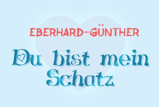 Eberhard-Gnther - Du bist mein Schatz!