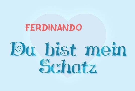 Ferdinando - Du bist mein Schatz!