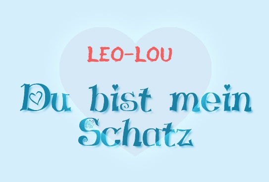 Leo-Lou - Du bist mein Schatz!