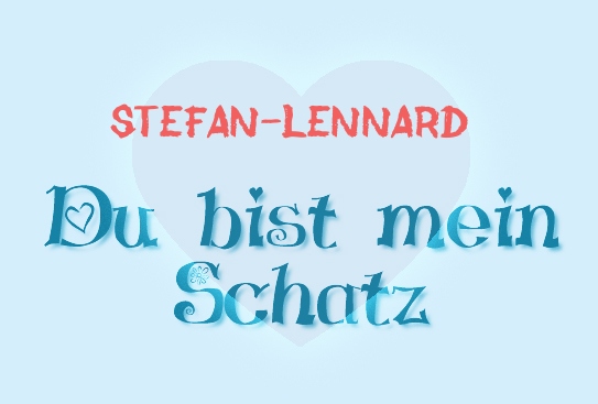 Stefan-Lennard - Du bist mein Schatz!