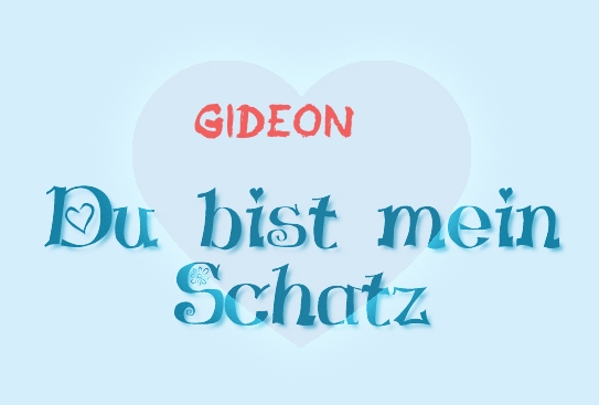 Gideon - Du bist mein Schatz!