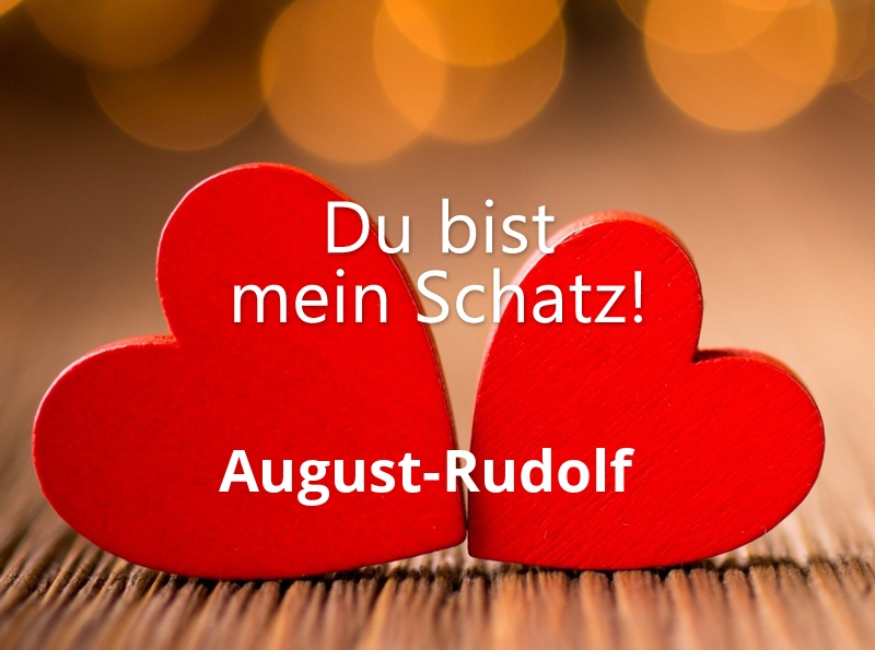 Bild: August-Rudolf - Du bist mein Schatz!