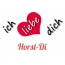 Bild: Ich liebe Dich Horst-Di