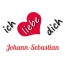 Bild: Ich liebe Dich Johann-Sebastian