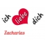 Bild: Ich liebe Dich Zacharias