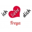 Bild: Ich liebe Dich Freya