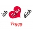Bild: Ich liebe Dich Peggy