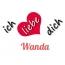 Bild: Ich liebe Dich Wanda