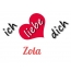 Bild: Ich liebe Dich Zola