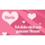 Daria, Ich liebe Dich von ganzen Herzen