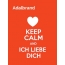 Adalbrand - keep calm and Ich liebe Dich!