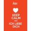 bi - keep calm and Ich liebe Dich!