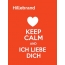 Hillebrand - keep calm and Ich liebe Dich!