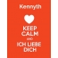 Kennyth - keep calm and Ich liebe Dich!