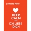 Lennart-Niko - keep calm and Ich liebe Dich!