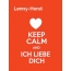 Lenny-Horst - keep calm and Ich liebe Dich!