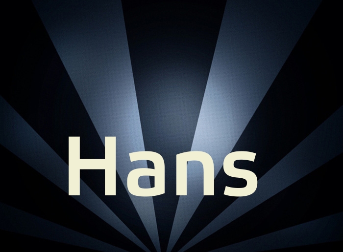 Bilder mit Namen Hans