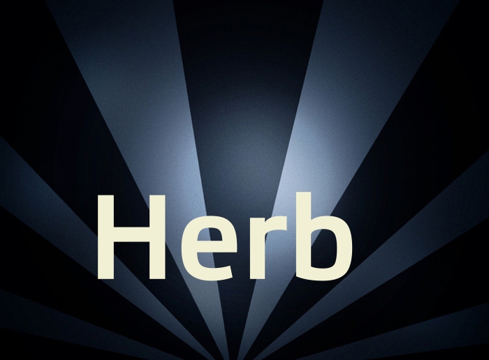 Bilder mit Namen Herb