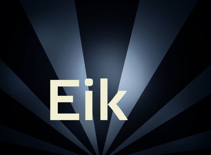 Bilder mit Namen Eik