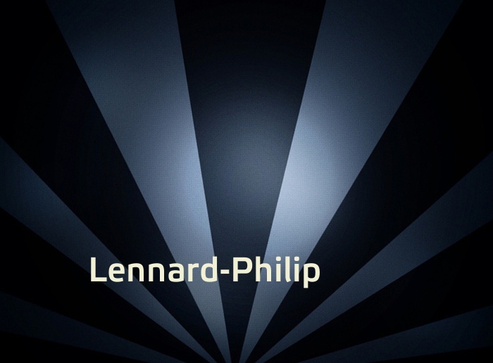 Bilder mit Namen Lennard-Philip