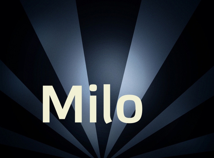 Bilder mit Namen Milo