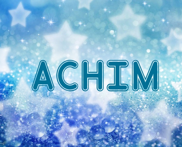 Fotos mit Namen Achim