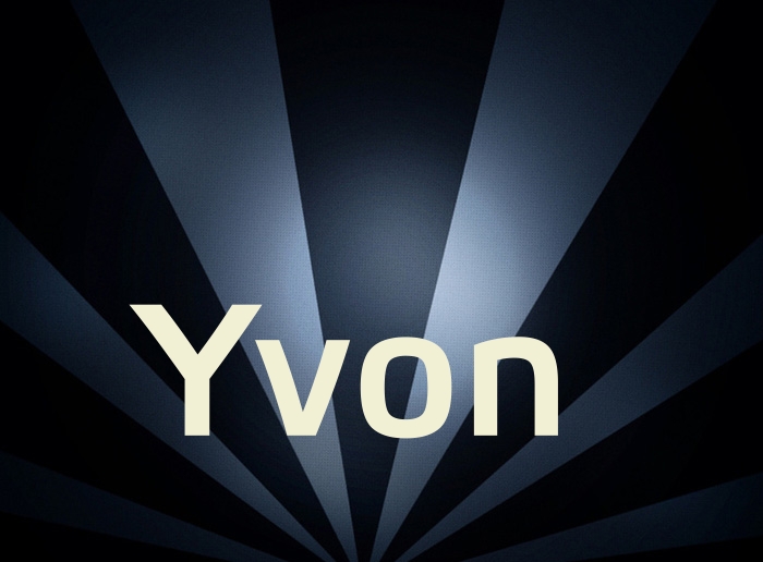 Bilder mit Namen Yvon