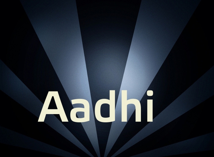 Bilder mit Namen Aadhi
