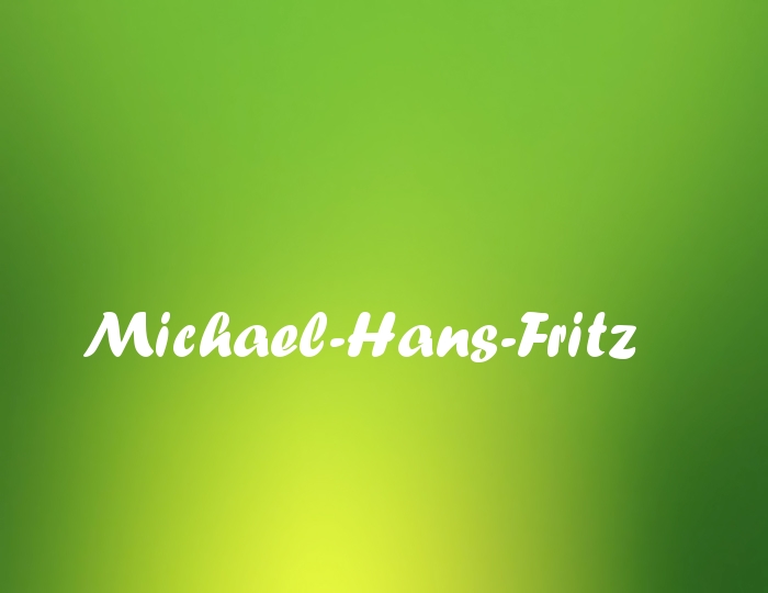 Bildern mit Namen Michael-Hans-Fritz