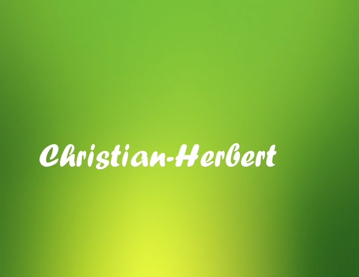 Bildern mit Namen Christian-Herbert