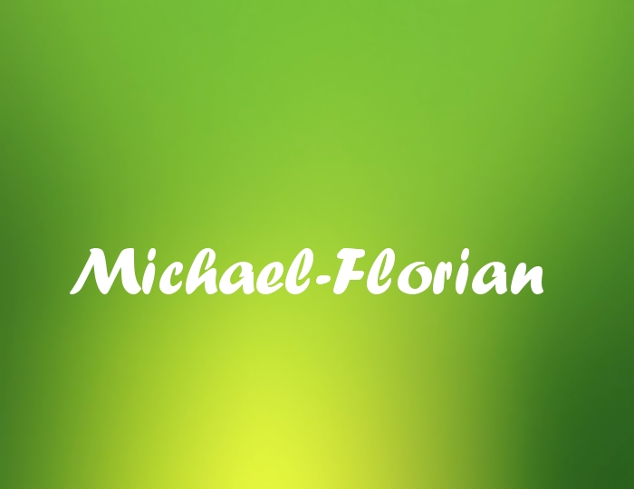 Bildern mit Namen Michael-Florian