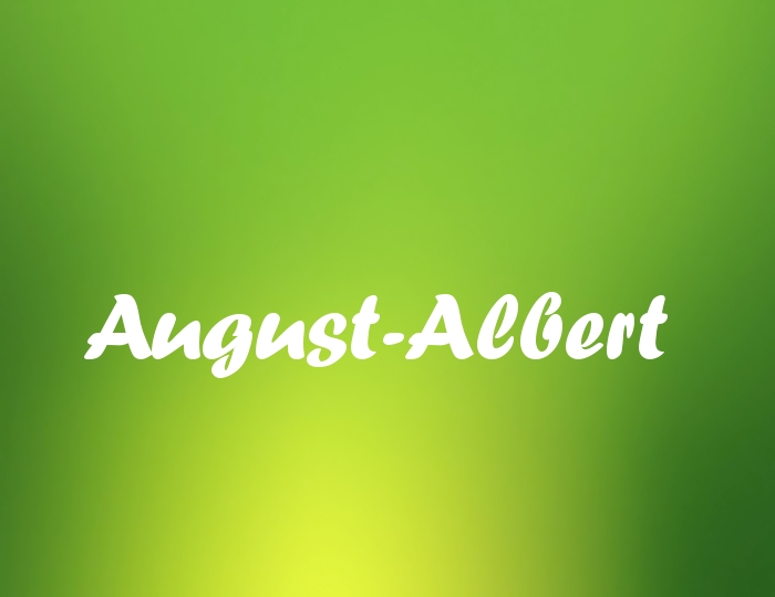 Bildern mit Namen August-Albert