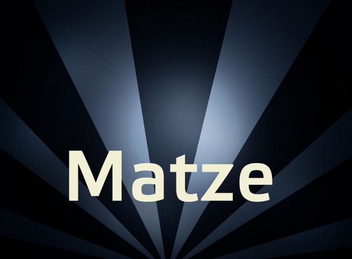 Bilder mit Namen Matze