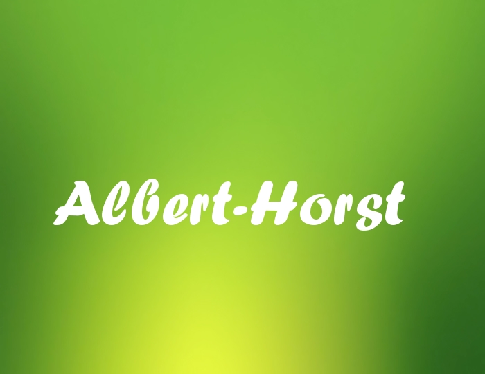 Bildern mit Namen Albert-Horst